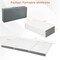 4-Inch Tri-Fold Cool Gel Memory Foam Mattress with Ergonomic Support